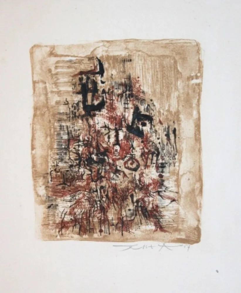石版画 Zao - Agerup 112