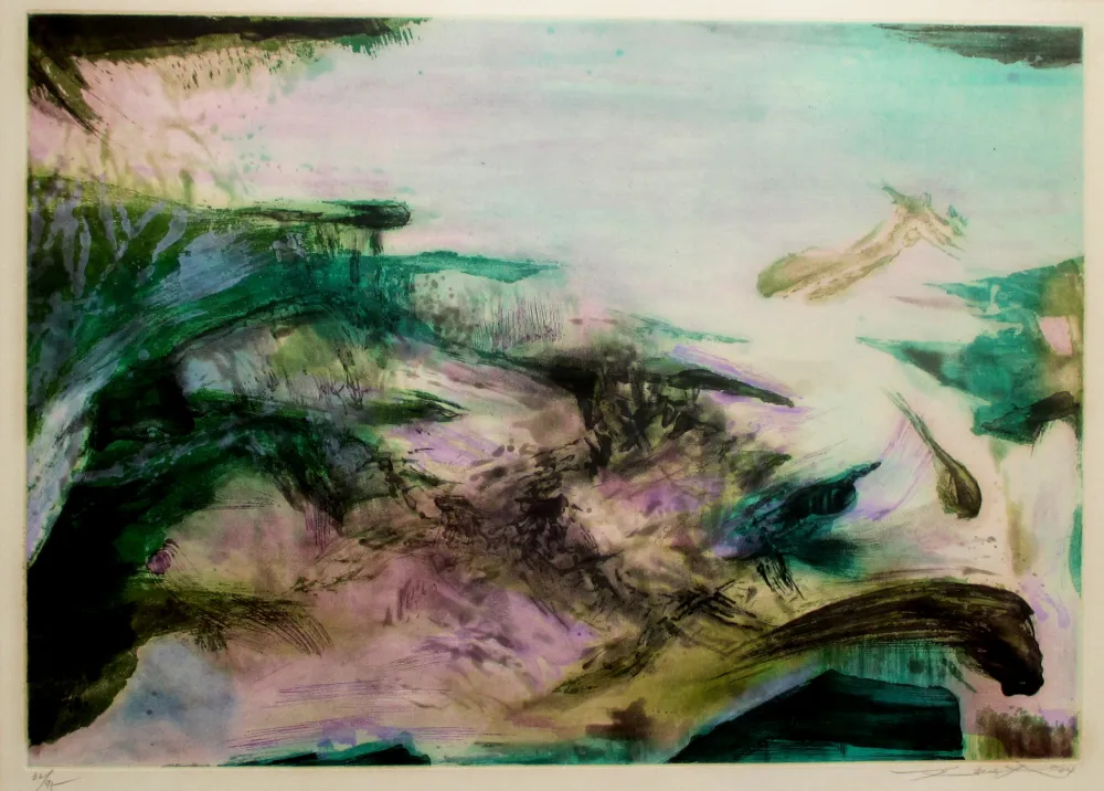 飞尘腐蚀法 Zao - Aquatint 252