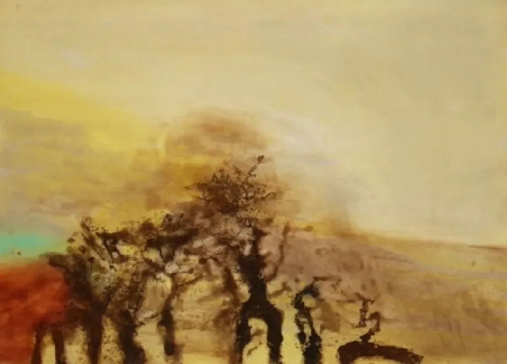 蚀刻飞尘法 Zao - Composition 339