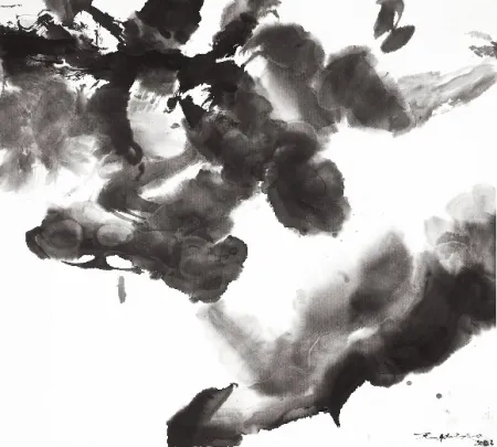 蚀刻飞尘法 Zao - Composition sans titre 2