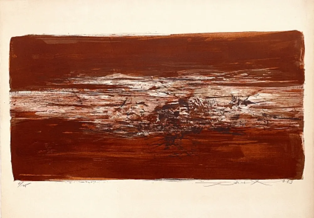 石版画 Zao - CR n° 148