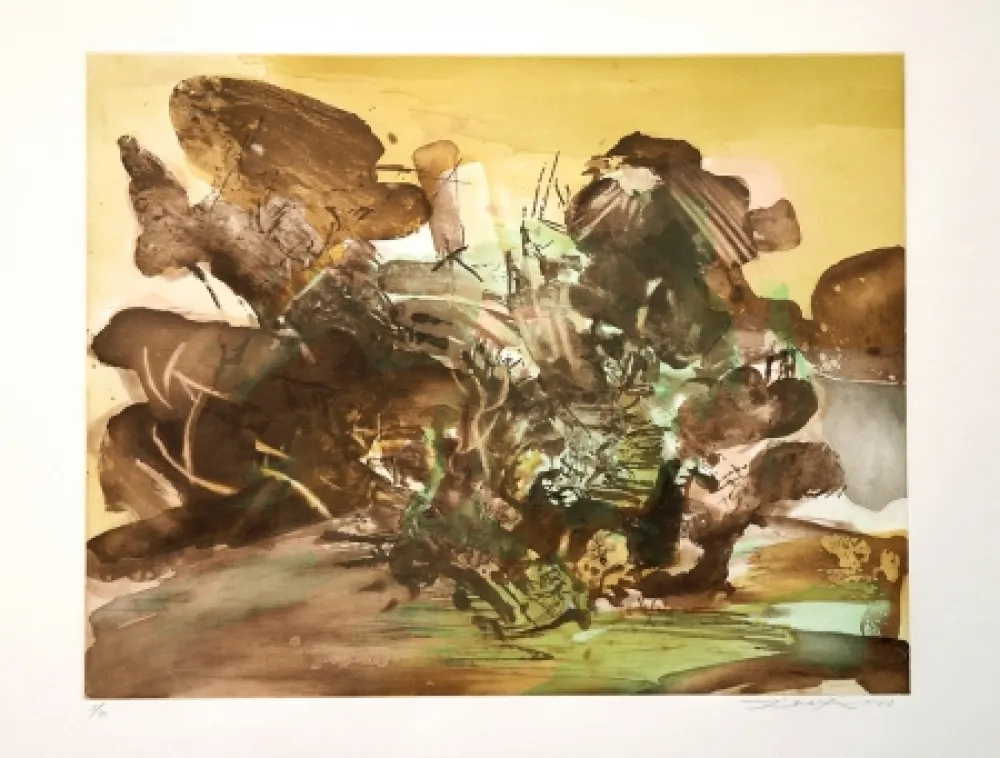 版画 Zao - ETCHING WITH AQUATINT - n° 262