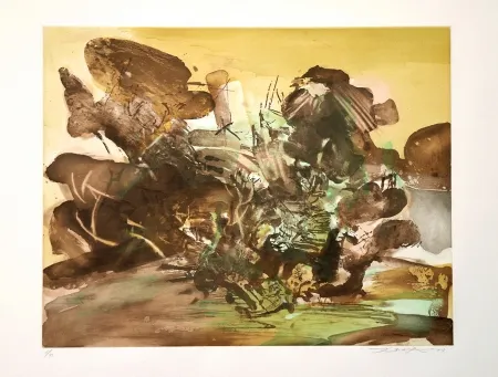 版画 Zao - ETCHING WITH AQUATINT - n° 262