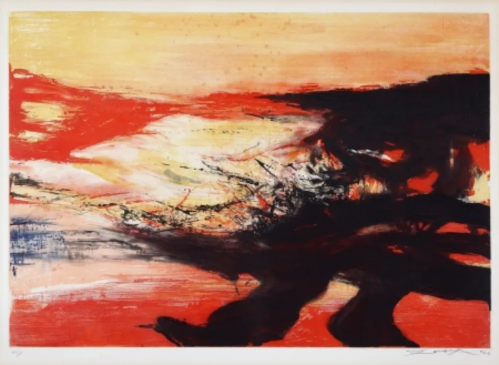 蚀刻飞尘法 Zao - Etching with Aquatinte 