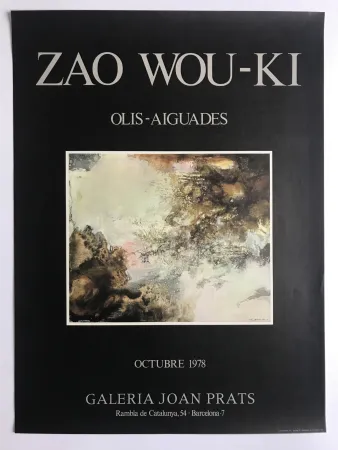 海报 Zao - Galerie Joan Prats
