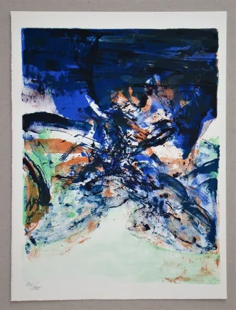 石版画 Zao - Hommage à San Lazzaro