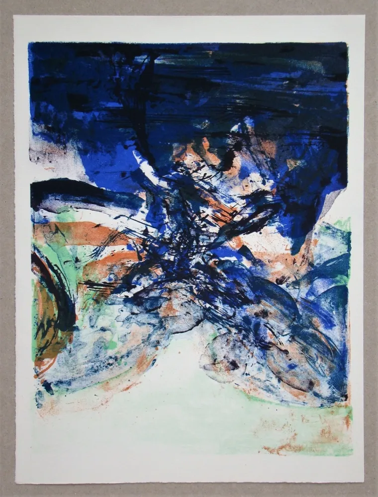 石版画 Zao - Hommage à San Lazzaro