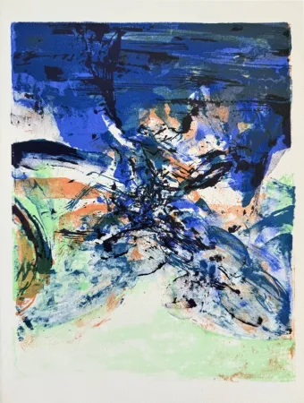 石版画 Zao - Hommage à San Lazzaro