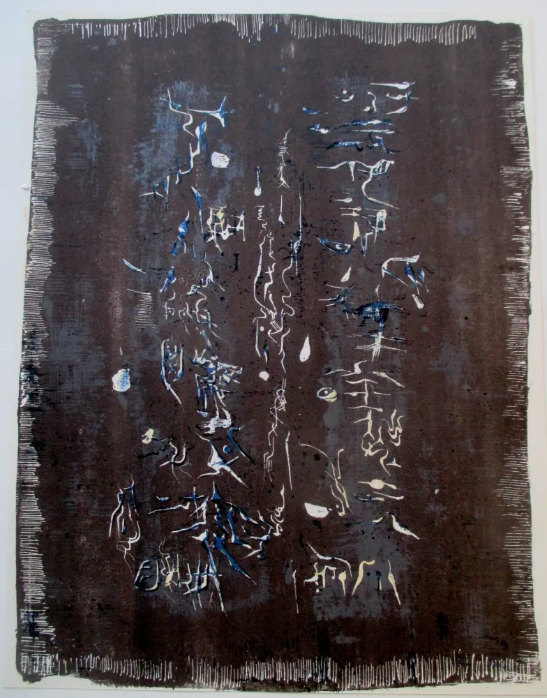石版画 Zao - L'Ecriture plastique