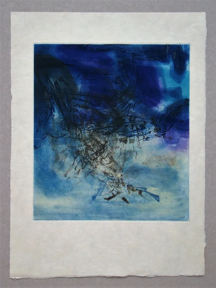 蚀刻版画 Zao - L'Étang