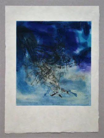 蚀刻版画 Zao - L'Étang