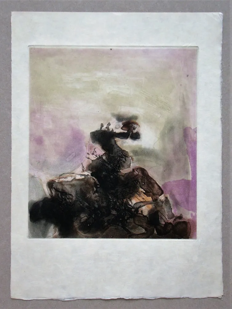 蚀刻版画 Zao - L'Étang