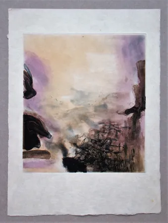 蚀刻版画 Zao - L'Étang