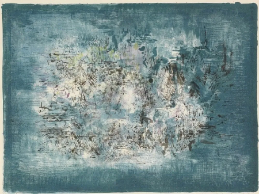 石版画 Zao - Petit Jardin