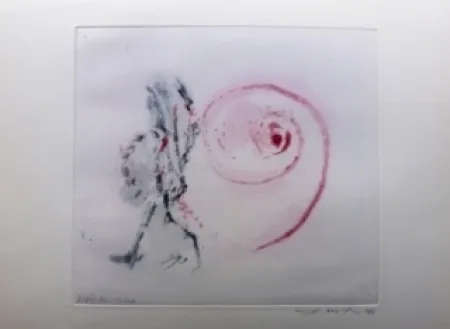 蚀刻飞尘法 Zao - Pour Henri Michaux