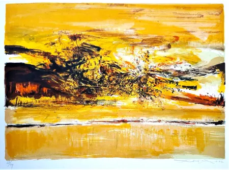 石版画 Zao - Untitled