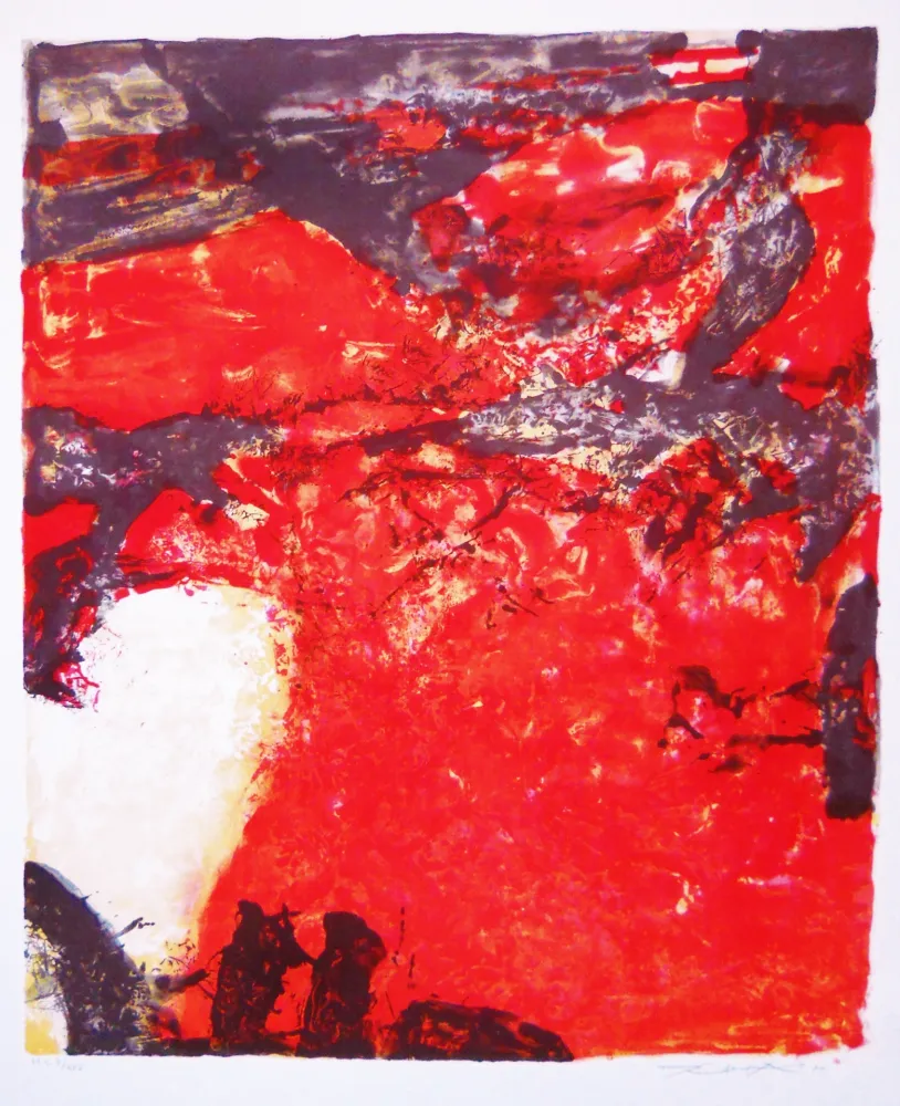 石版画 Zao - Untitled