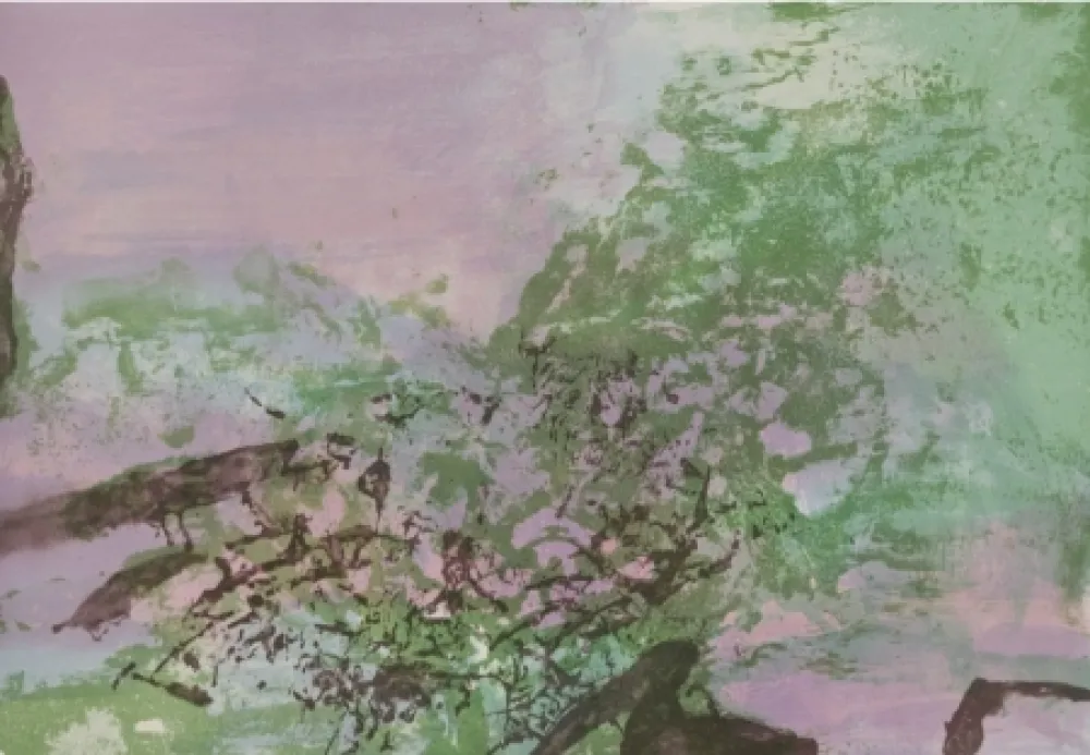 石版画 Zao - Untitled