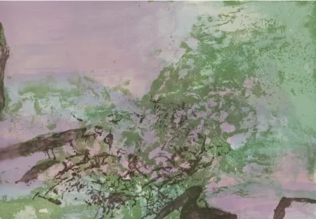 石版画 Zao - Untitled