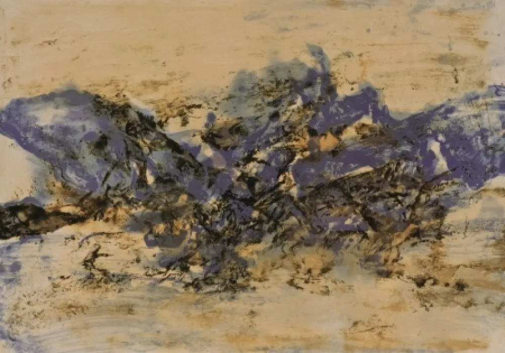 石版画 Zao - Untitled (A. 390)