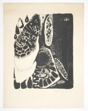 石版画 Zeid - Sans titre. Untitled.
