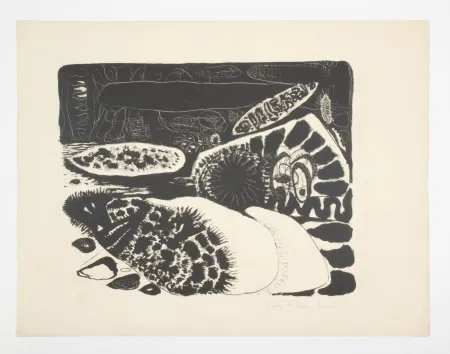 石版画 Zeid - Sans titre. Untitled.