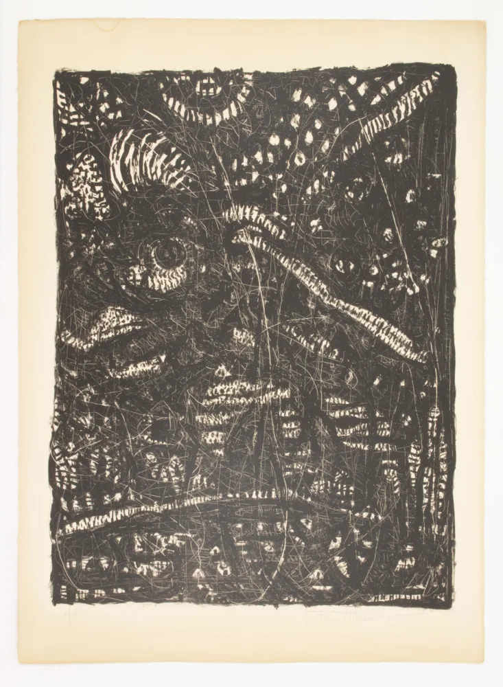 石版画 Zeid - Sans titre. Untitled.