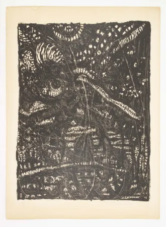 石版画 Zeid - Sans titre. Untitled.