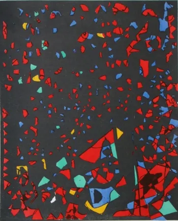 镂版印刷 Zeid - Témoignages pour l'art abstrait