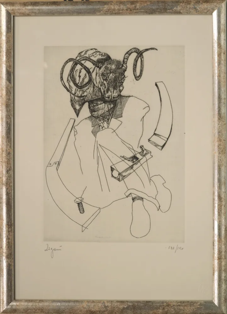 蚀刻版画 Zigaina - Il mito