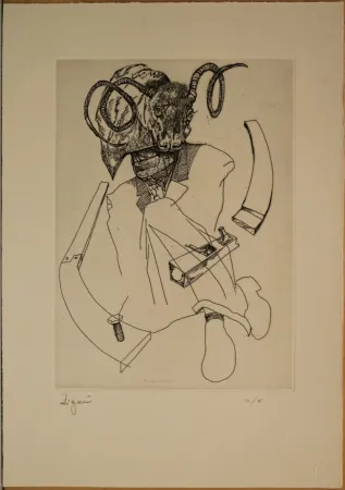 蚀刻版画 Zigaina - Il mito