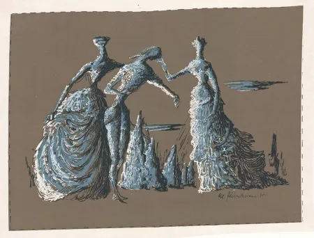 丝网印刷 Zimmermann - Vorliebe für eine bestimmte Zeit