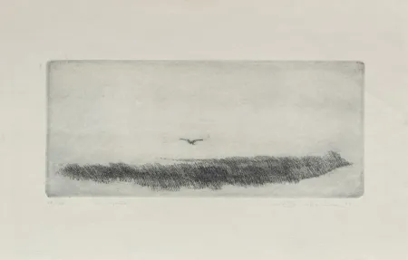 版画 Zobel - La cigüeña