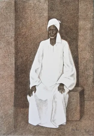 石版画 Zuniga - Impressions of Egipto (Egypt) plate 4