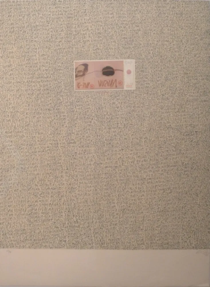 石版画 Zush - Barcelona-80