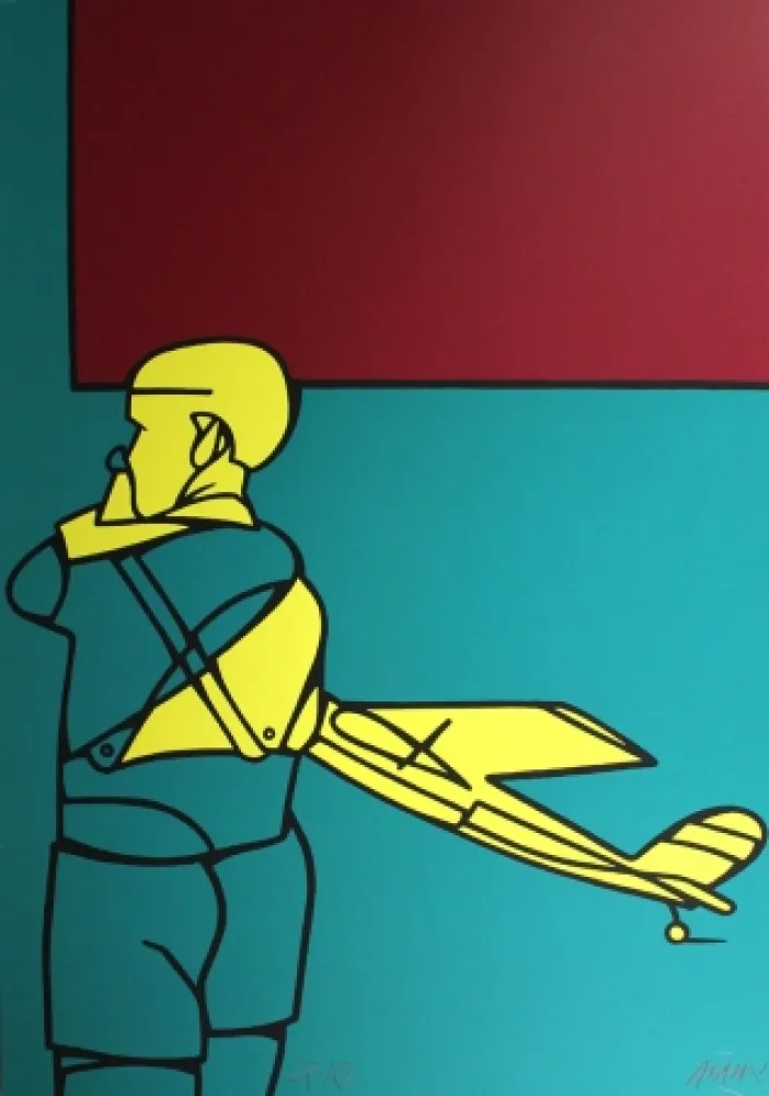 石版画 Adami - Zürich 1976 / 77