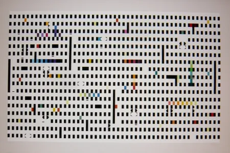 丝网印刷 Agam - Composition 2