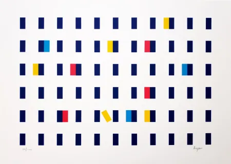 丝网印刷 Agam - Untitled II