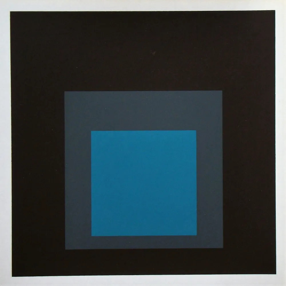 丝网印刷 Albers - Set Off, 1960