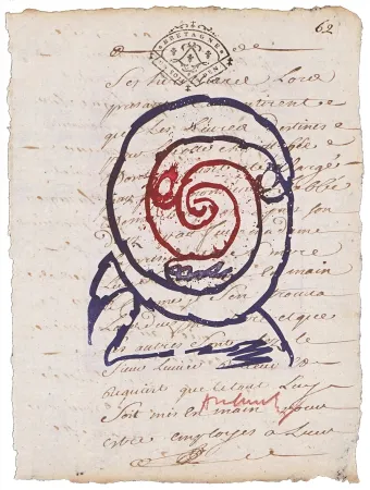 蚀刻版画 Alechinsky - Adjudicateur