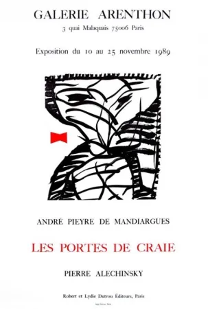 海报 Alechinsky - Affiche LES PORTES DE CRAIE Arenthon