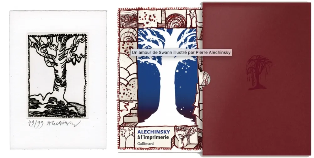 版画 Alechinsky - Alechinsky à l'imprimerie