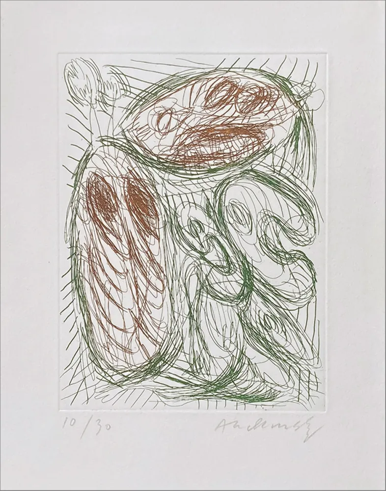 蚀刻版画 Alechinsky - Attrapes-le