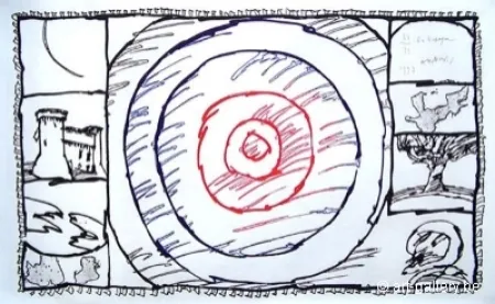 版画 Alechinsky - En espagne