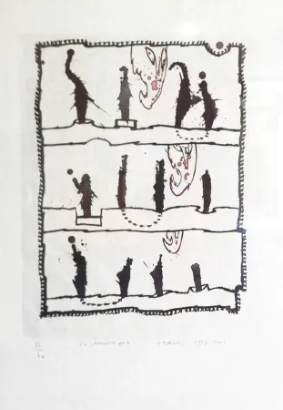 版画 Alechinsky - En plusieurs fois 