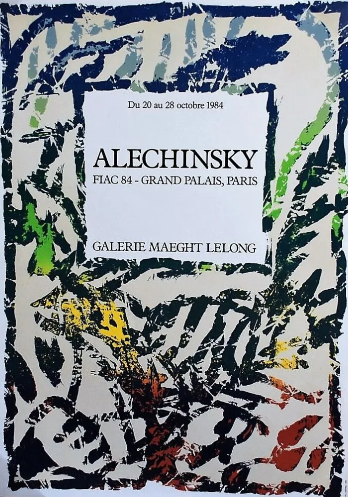 海报 Alechinsky - FIAC 84
