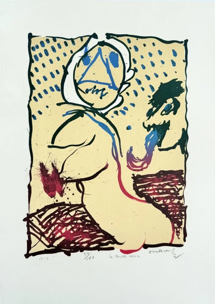 石版画 Alechinsky - La taille douce