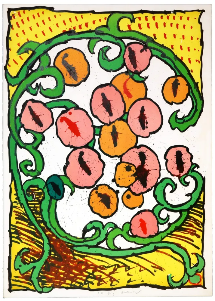 石版画 Alechinsky - Labyrinthe d'Apparat III