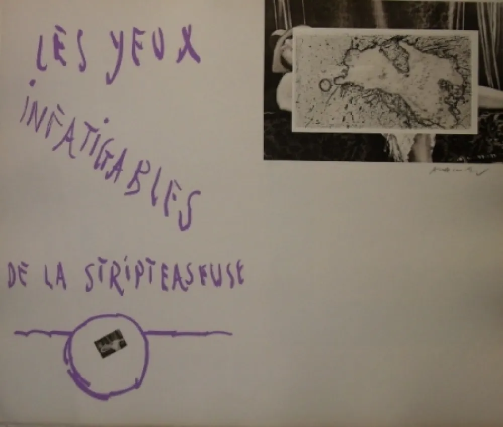 蚀刻飞尘法 Alechinsky - Les yeux infatigables