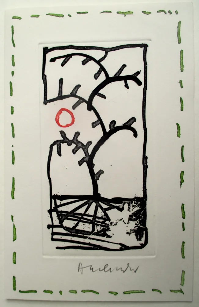 版画 Alechinsky - Merveilleux